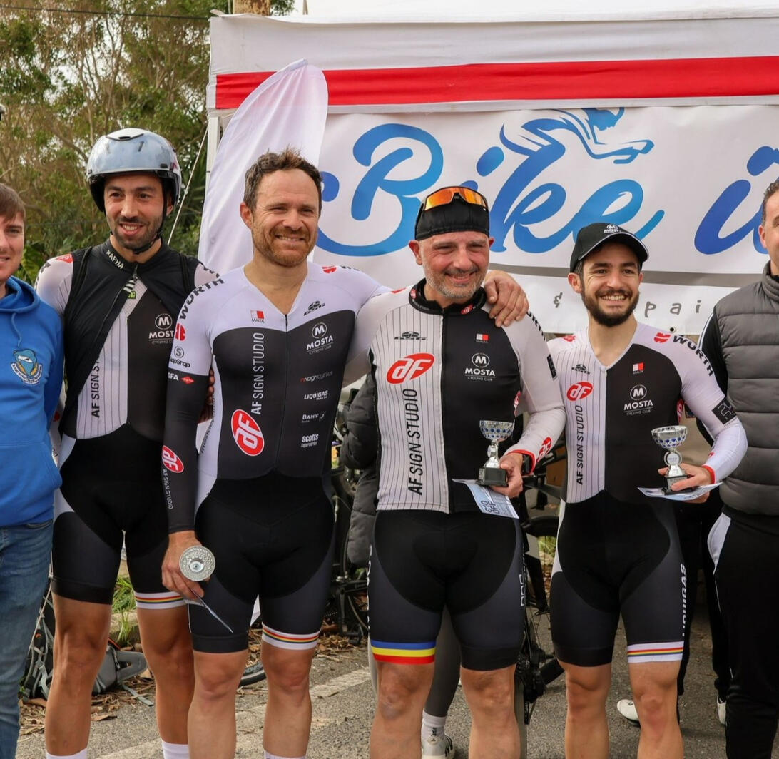 Mosta Cycling Podium Mosta Cycling Podium